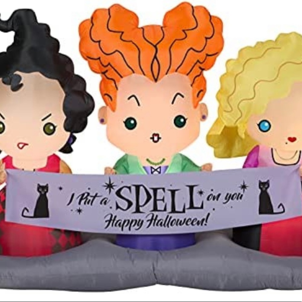 New in box Hocus Pocus inflatable